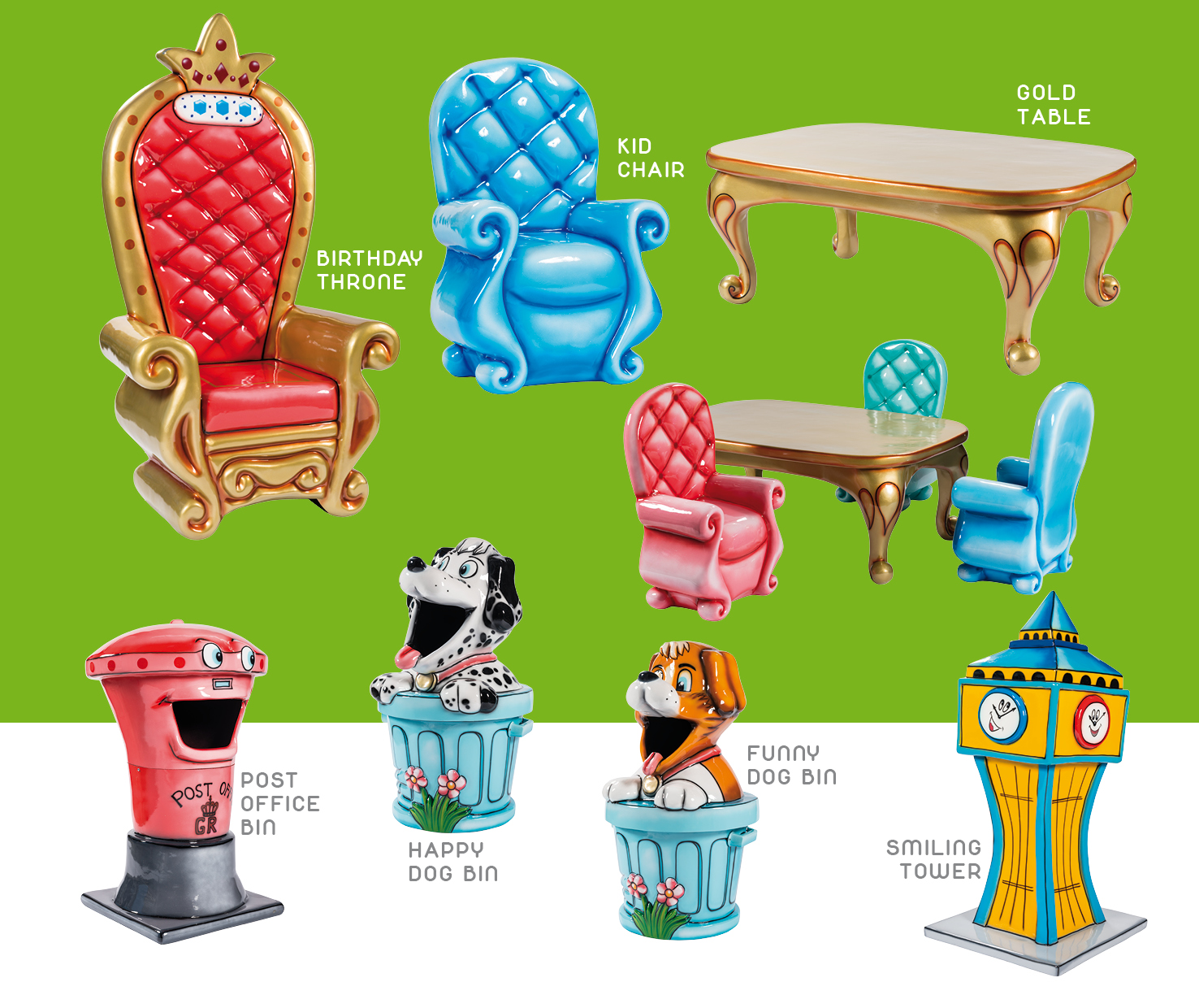 Chair- Fancy Birthday Chair - Click Image to Close
